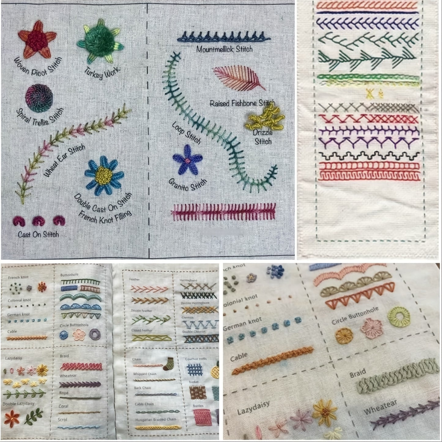 All Materials Included Punch Needle Starter Kit With Yarn