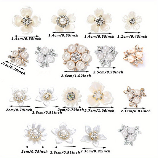 Rhinestone Flatback Beads Crystal Embellishments For Crafts