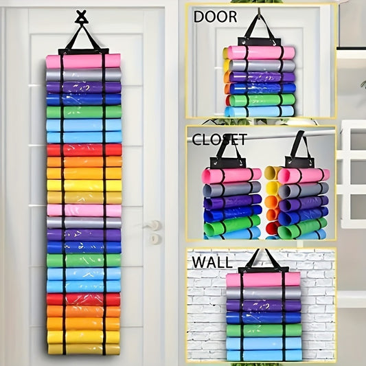 12/24/48 Compartment Wall-Mounted Vinyl Roll Storage Rack