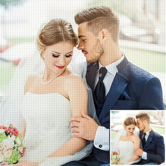 Personalized DIY 5D Diamond Painting Kit With Custom Photos