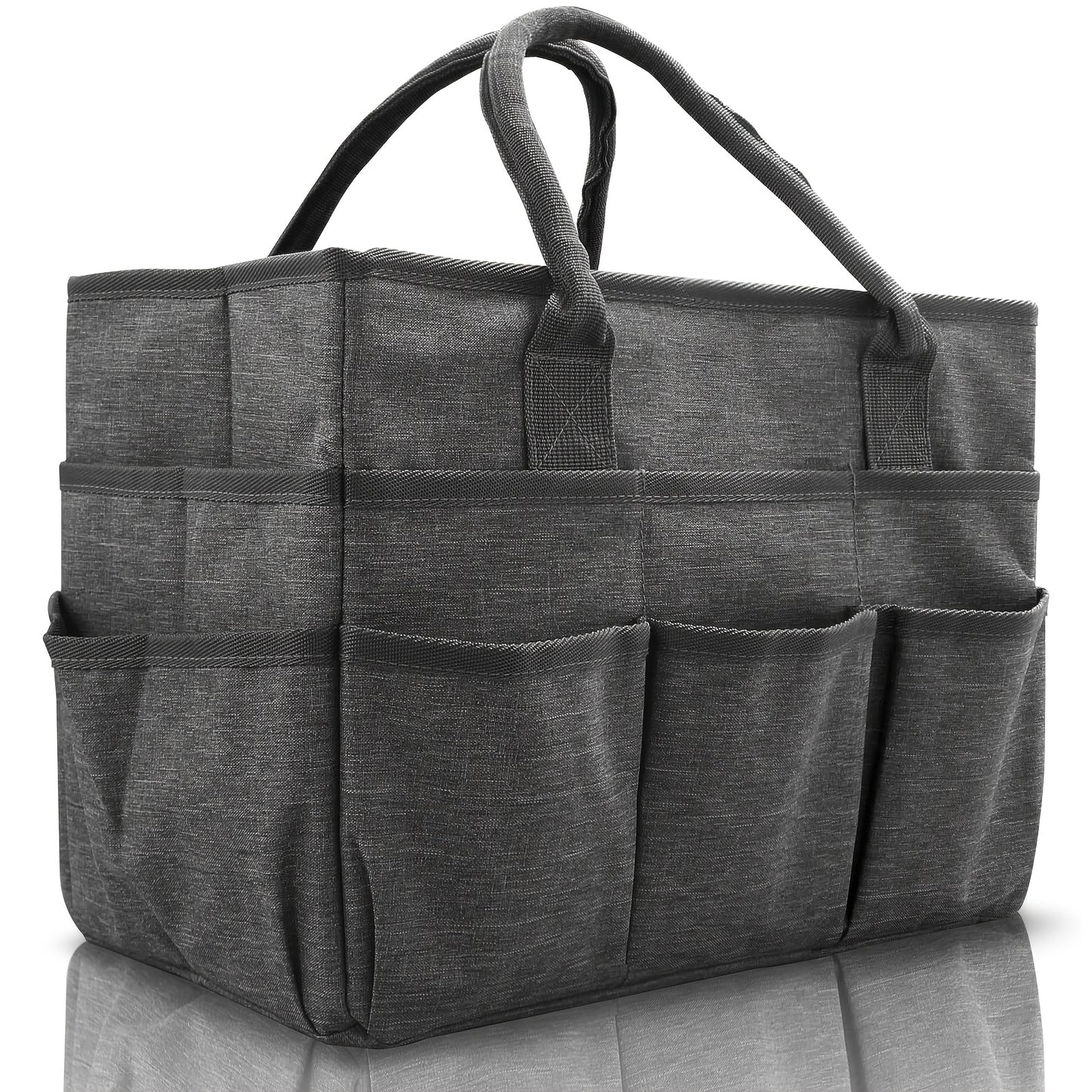 Oxford Fabric Art Organizer Tote Bag With Pockets For Artists