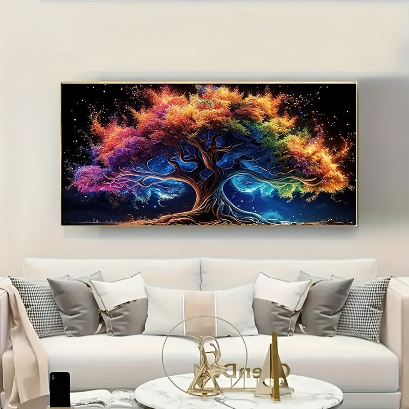 Large Diamond Art Painting Kit Tree Of Life Wall Decor