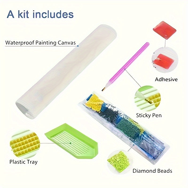 Beautiful Little Girl 5D Diamond Painting Kit Frameless