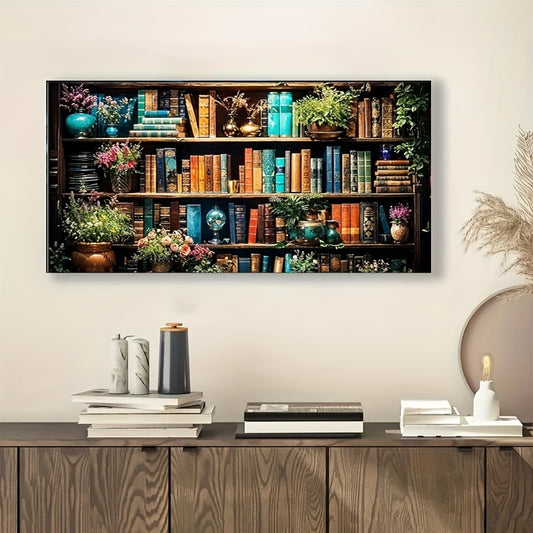 Large 5D Diamond Art Book Kit For Home Decor 15.7x31.5 Inch