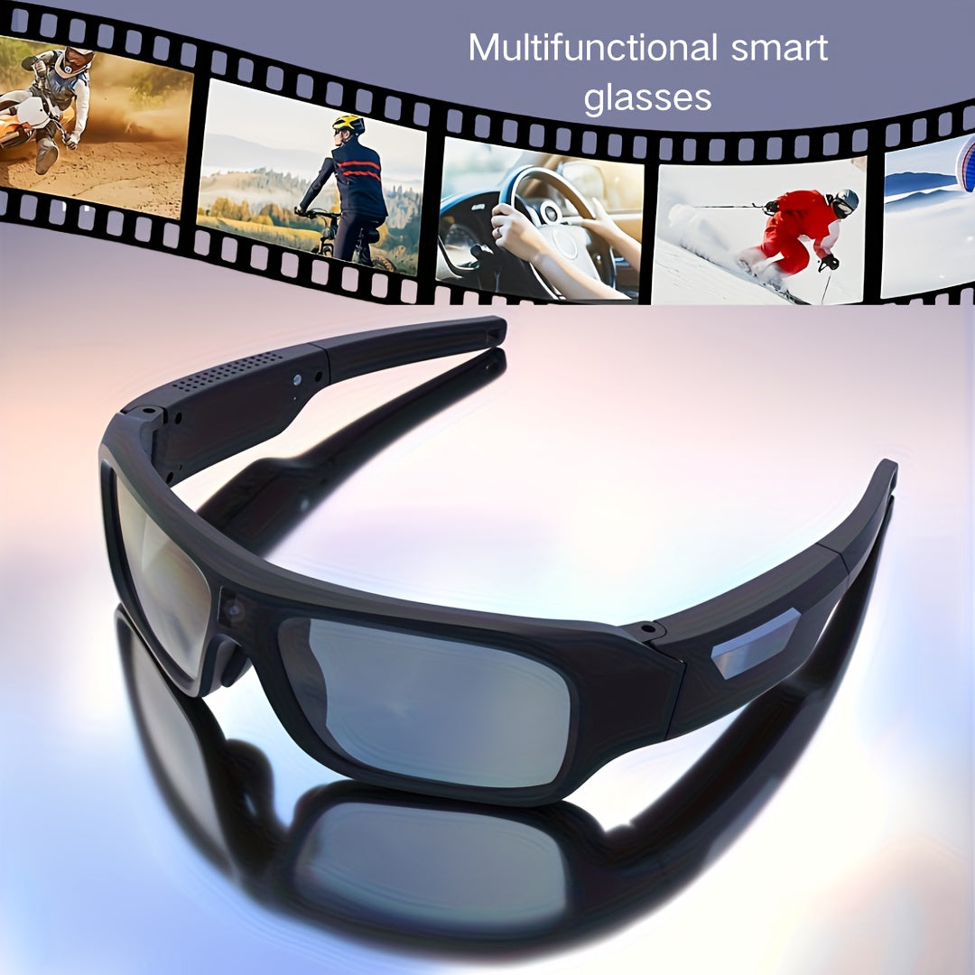4K Video Glasses Sports Smart Glasses With Storage And USB