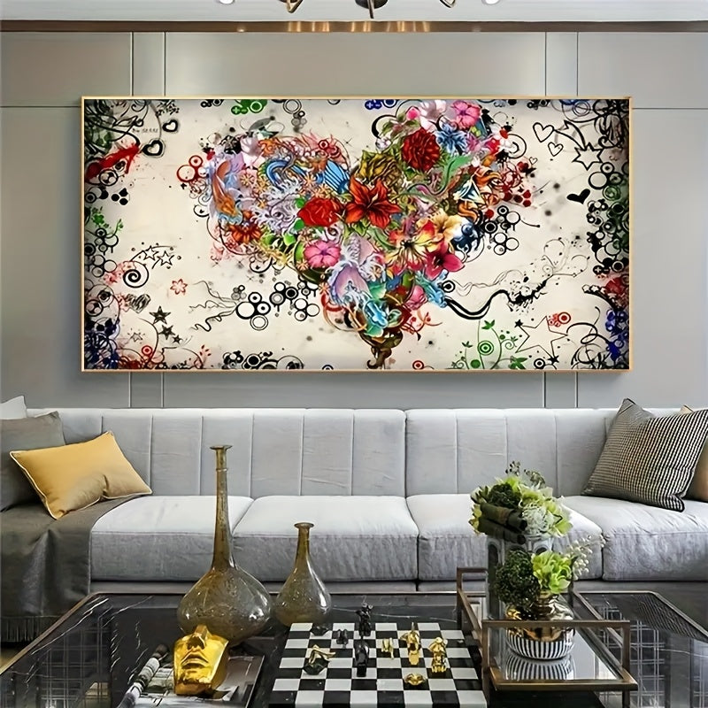 DIY Diamond Painting Kit 5D Large Size All Flowers Bloom