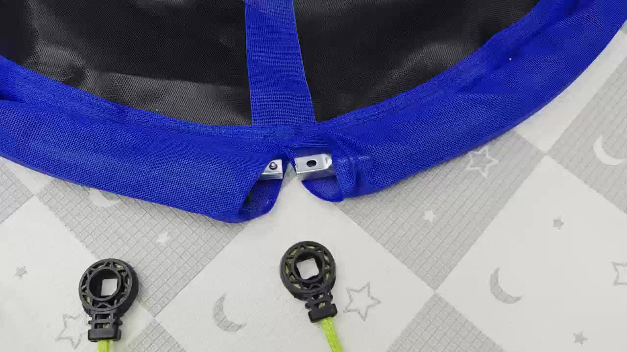 Blue 43 Inch Saucer Swing 2 In 1 Tent Swing 360 Rotation