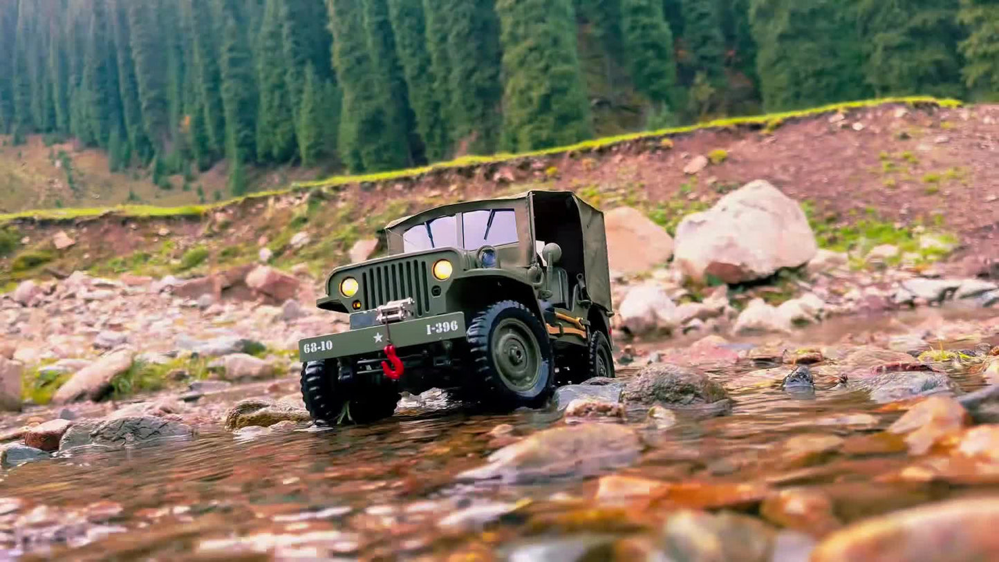 Proportional Remote Control Car 4X4 Off Road 2 Batteries