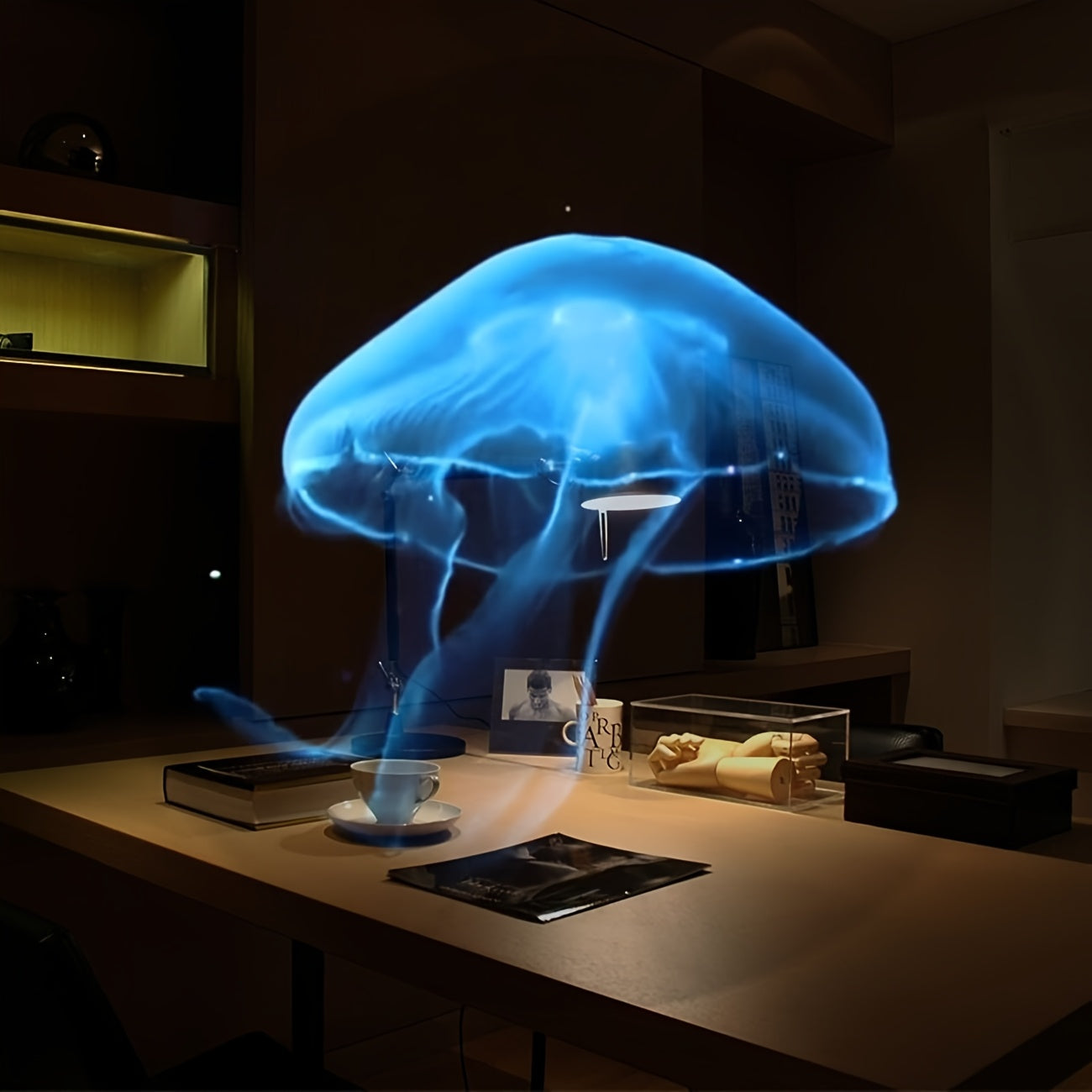52cm 3D Hologram Fan Projector Advertising Display