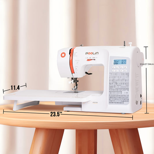 POOLIN EOC2720 Computerized Sewing Machine - 293 Stitches