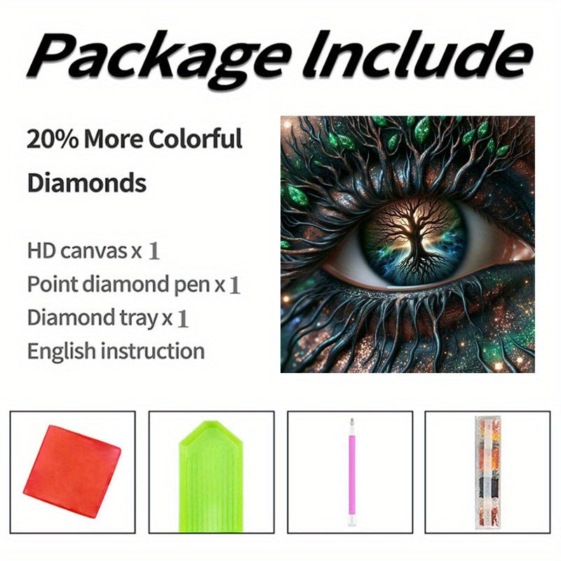Halloween Diamond Painting Set 5D Round Full Mosaic Art Kit