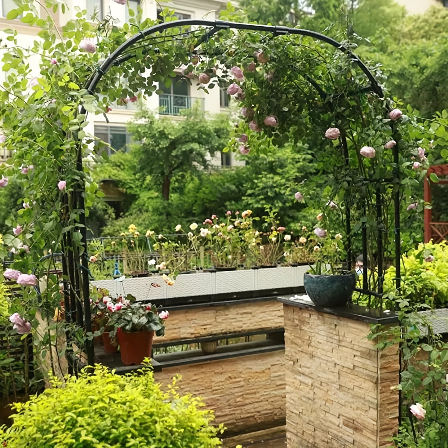 Grape And Cucumber Trellis For Raised Beds U Shape Arch