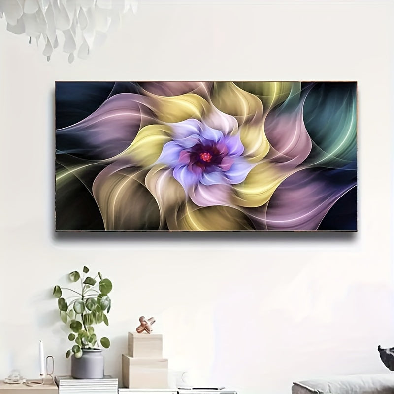 Abstract Floral 5D Diamond Painting Kit Full Round Drill