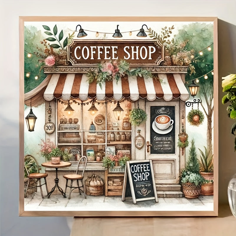 5D Round DIY Diamond Art Painting Set with Cartoon Design