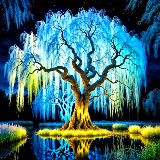 Luminous Tree of Life 5D Diamond Painting Kit for Beginners