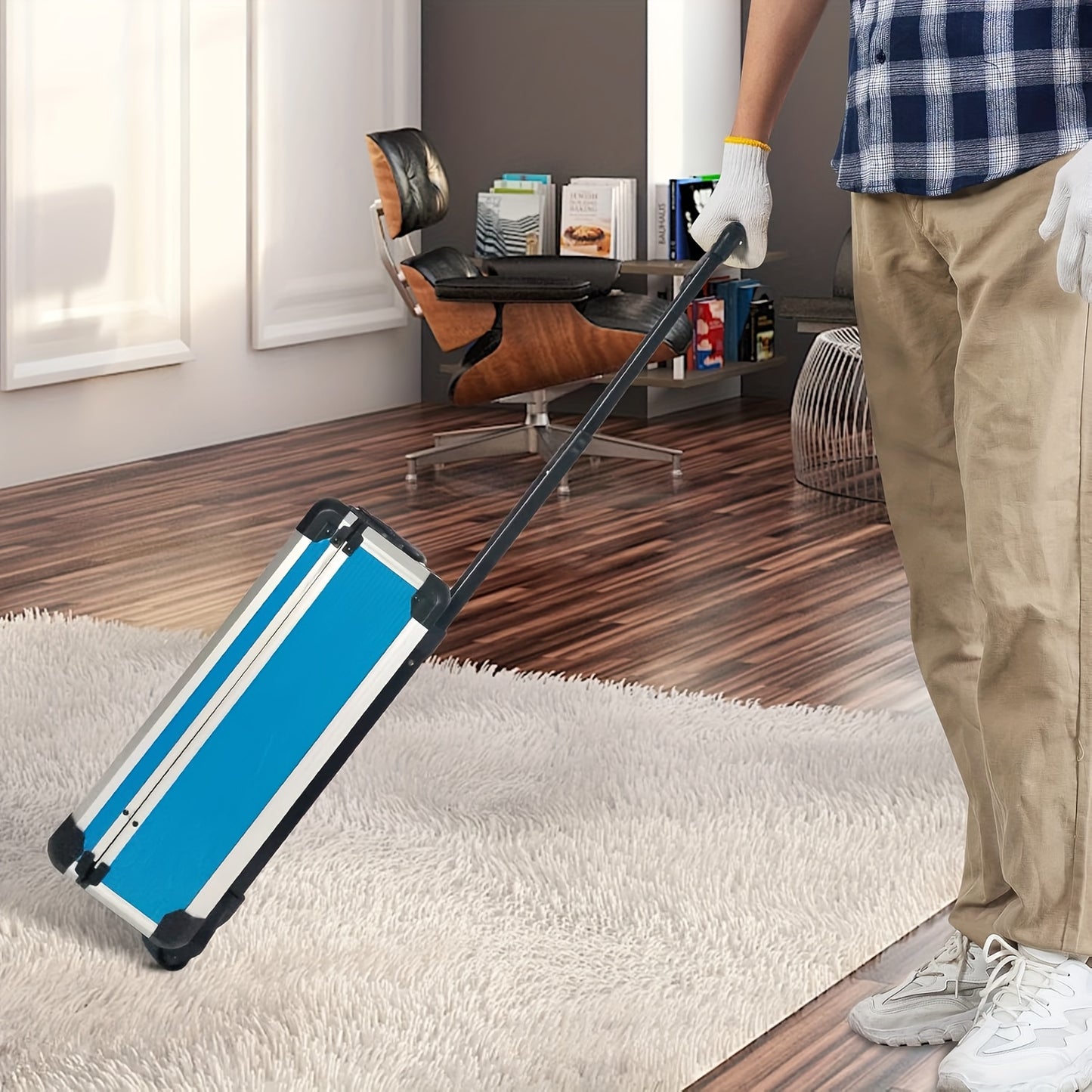 Rolling Tool Box Set For Men With Aluminum Case Gift