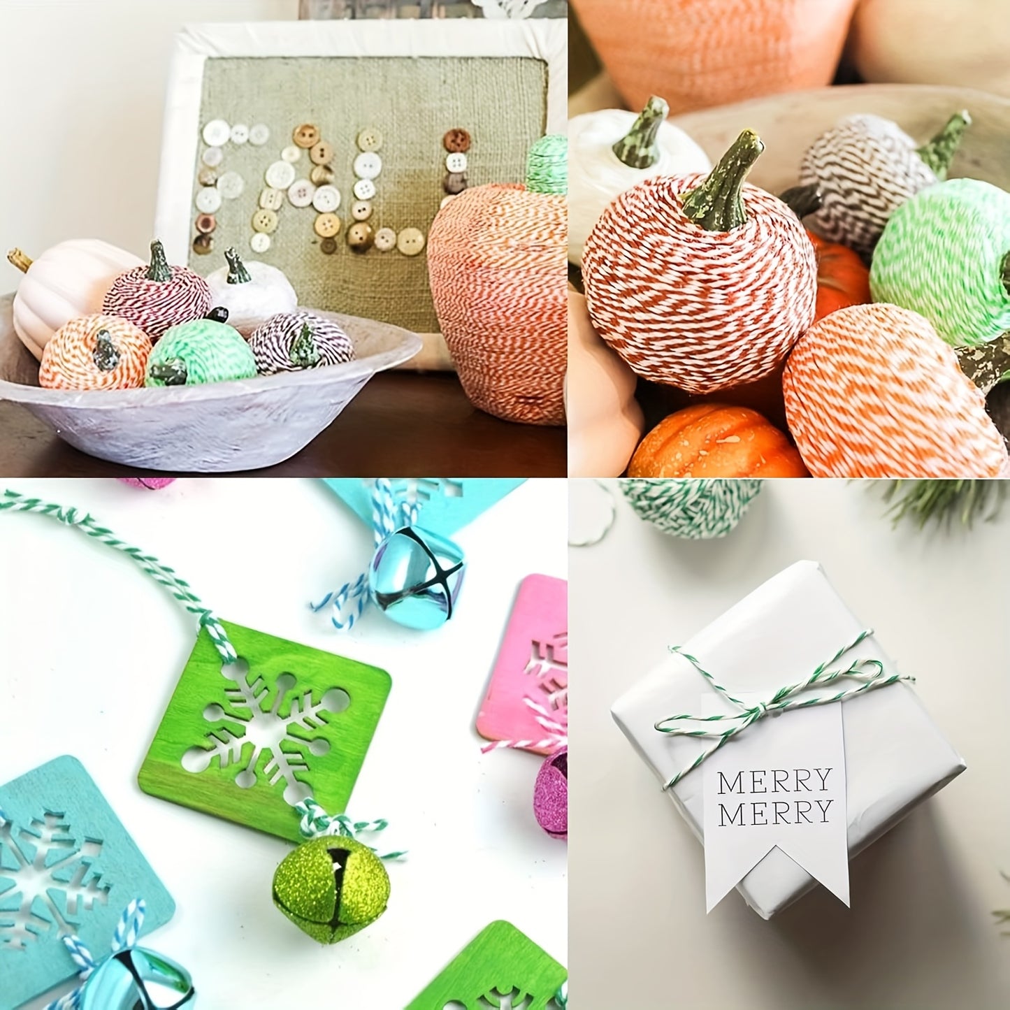 Teddy Run Natural Cotton Rope 2mm for Crafts and Gifts