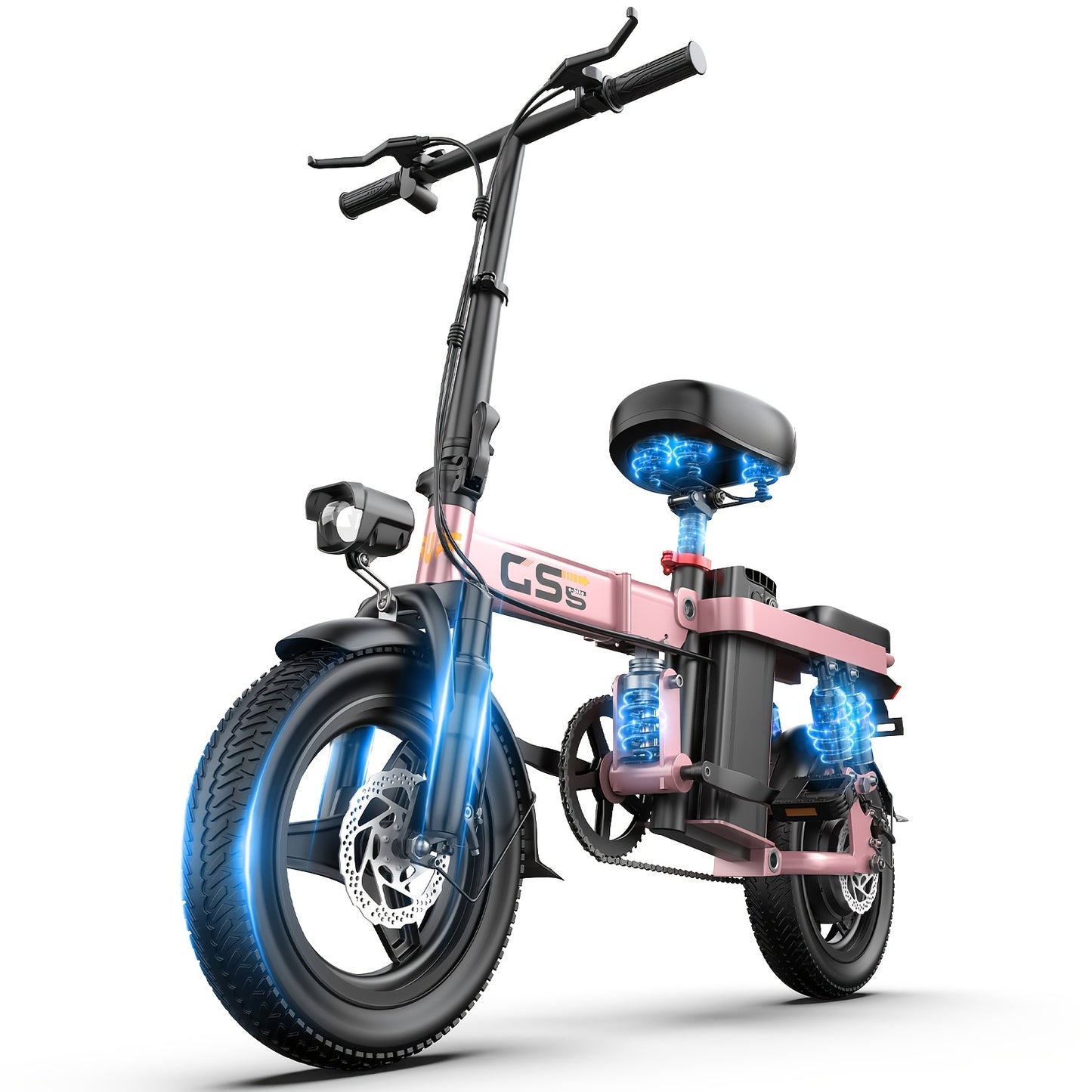 UPlee 740W Electric Bike With 32 Mile Range And Suspension