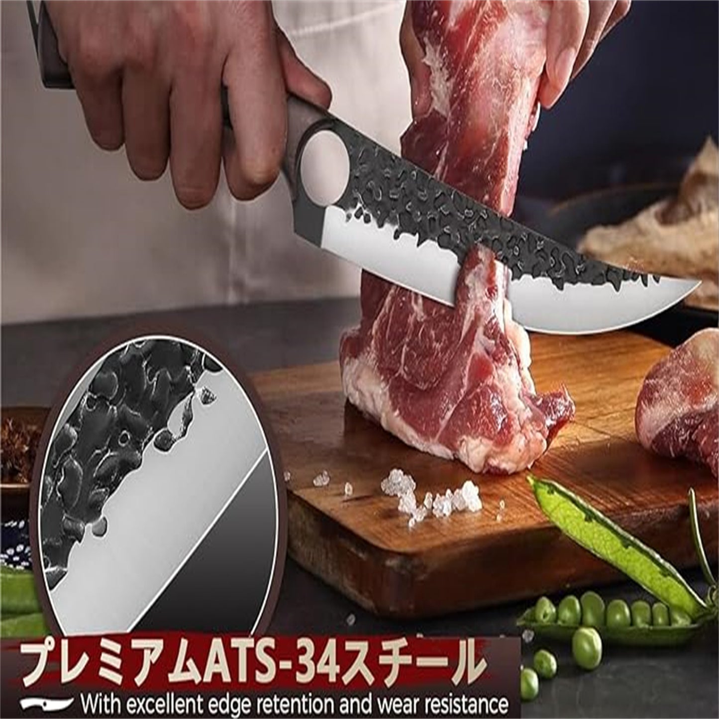 Serbian Chef Knife Set Hand Forged 15 Pieces With Knife Bag