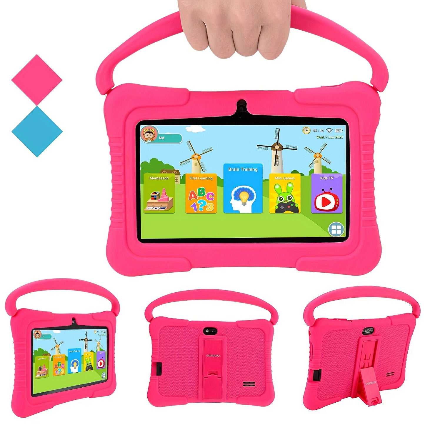 Veidoo 7 Inch Kids Tablet Android With Parental Controls