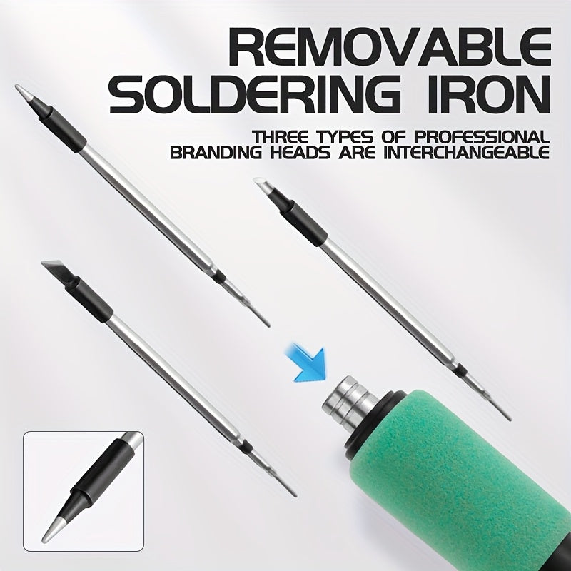 Mini USB Soldering Iron Kit With Adjustable Temperature