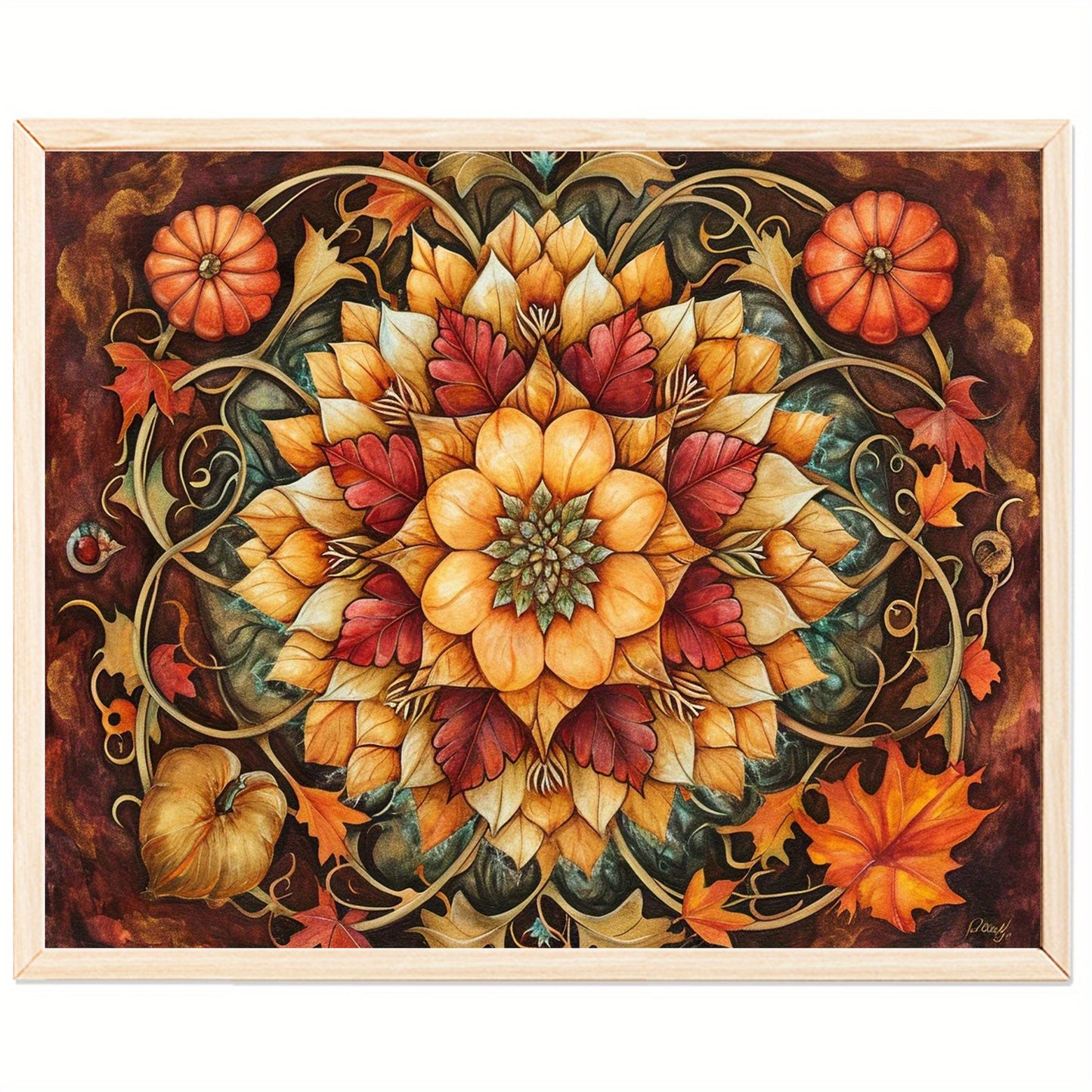 Paint By Number Kit For Adults Flower 50x40cm Easy DIY Art