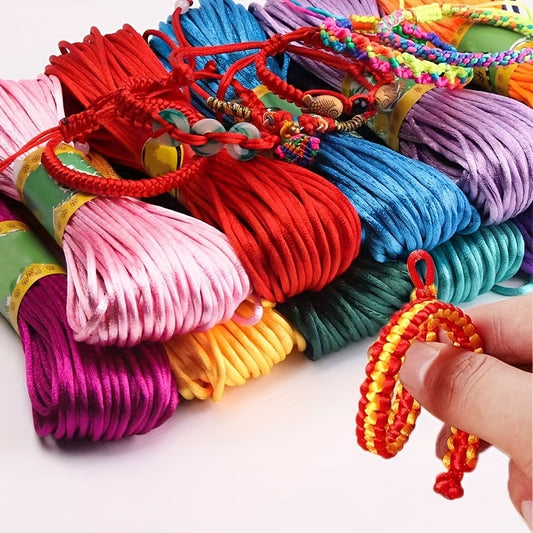 2mm Satin Nylon Trim Cord 20m Beading Macrame Bracelet