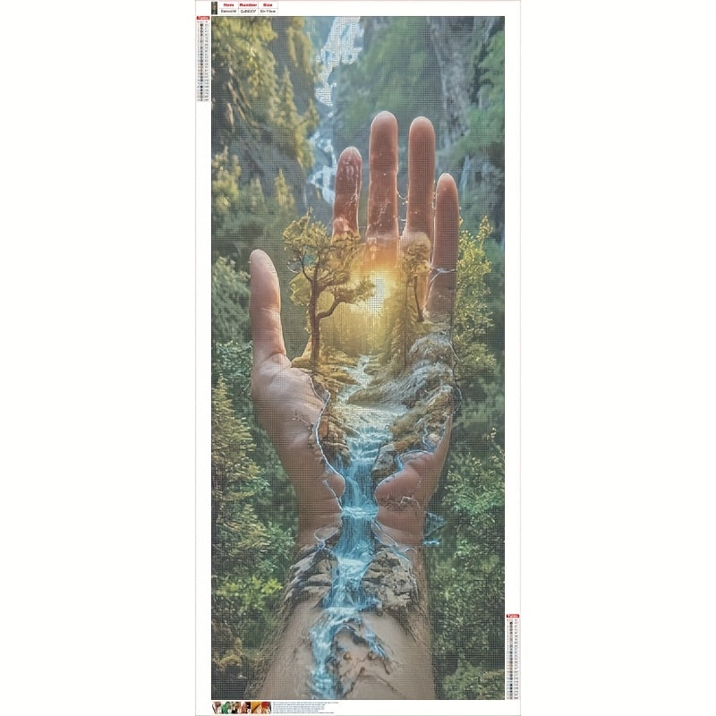 Adult 5D Large-Scale Diamond Painting Set, Landscape Art