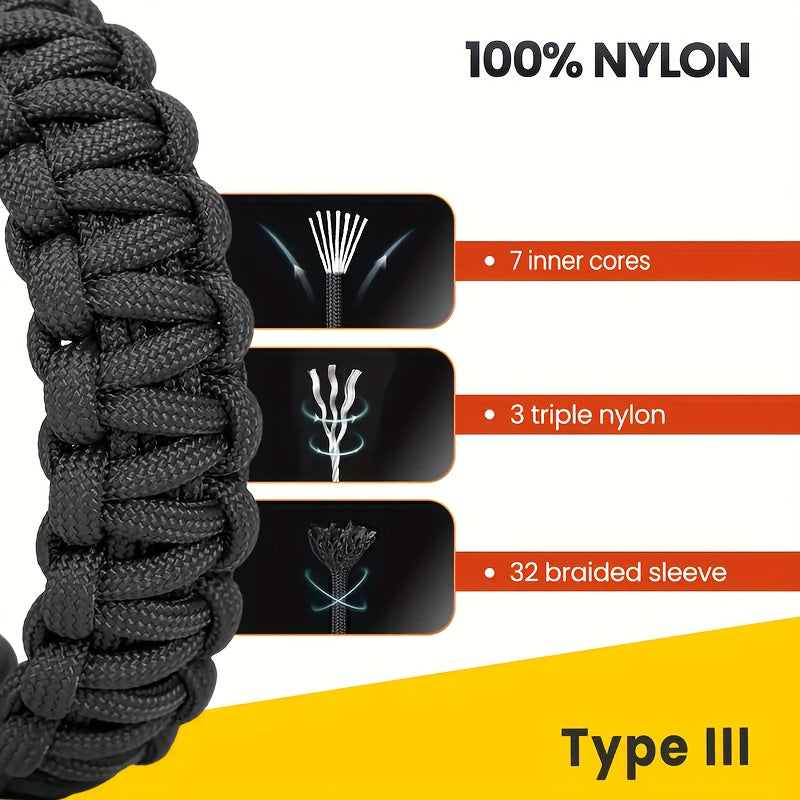 Nylon Camping Rope 500ft 4mm Thick 7 Strands Spool