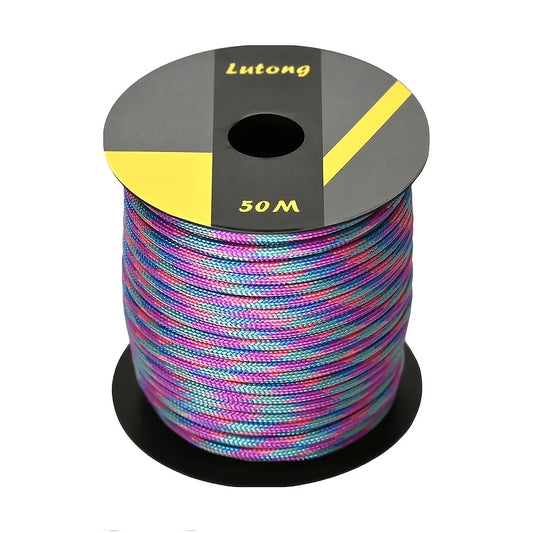 Nylon Rope 50m for Tent Rigging and Outdoor Adventures