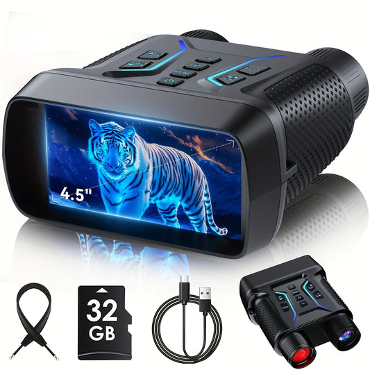 4K Night Vision Binoculars With 8X Zoom And 32GB Card