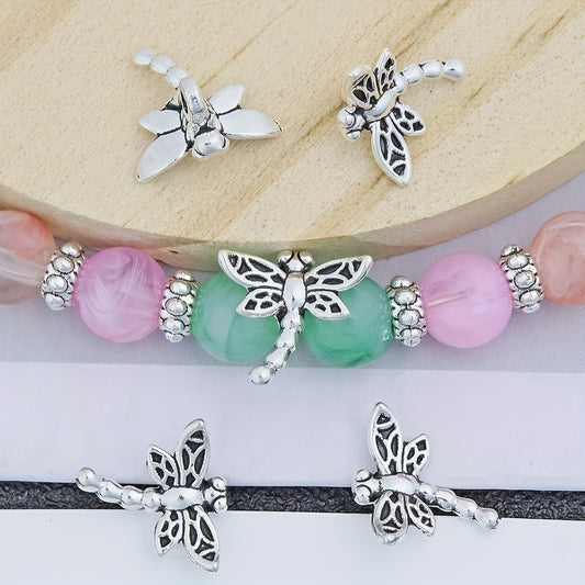 Vintage Dragonfly Wing Pendants Zinc Alloy DIY Jewelry Kit
