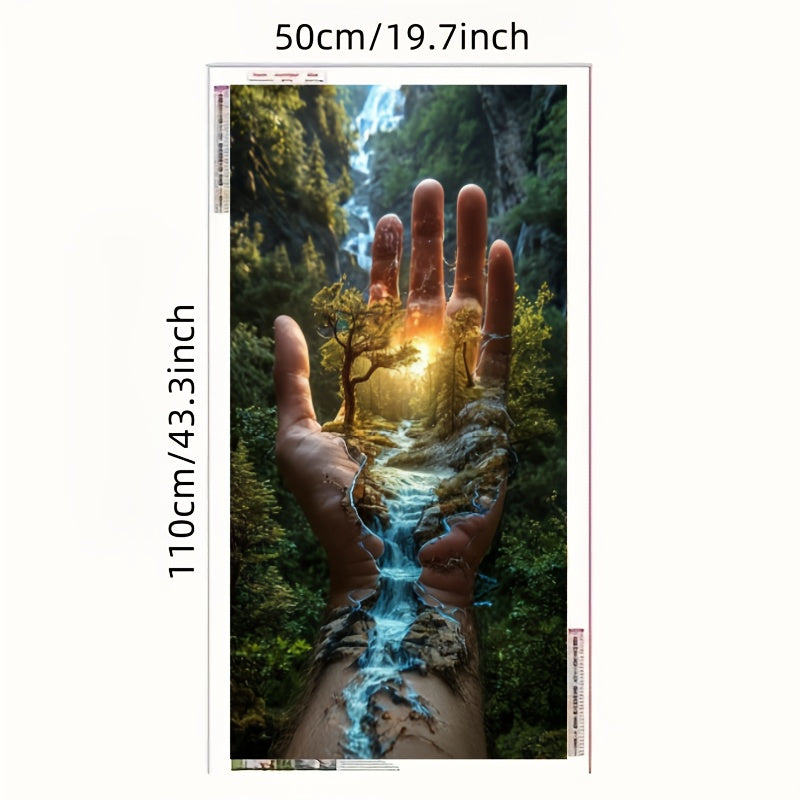 Adult 5D Large-Scale Diamond Painting Set, Landscape Art