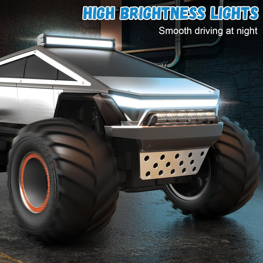 2.4GHz 4WD All Terrain RC Monster Truck with LED Lights