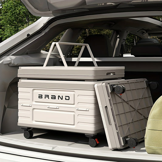 Large Capacity Plastic Storage Cabinet With Hidden Handles