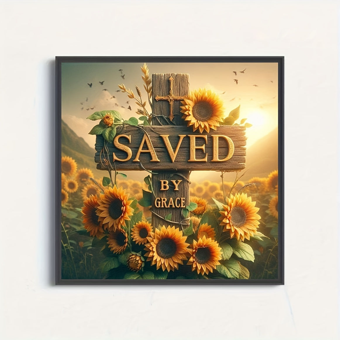 Sunflower Sea 5D Diamond Painting Kit for Beginners