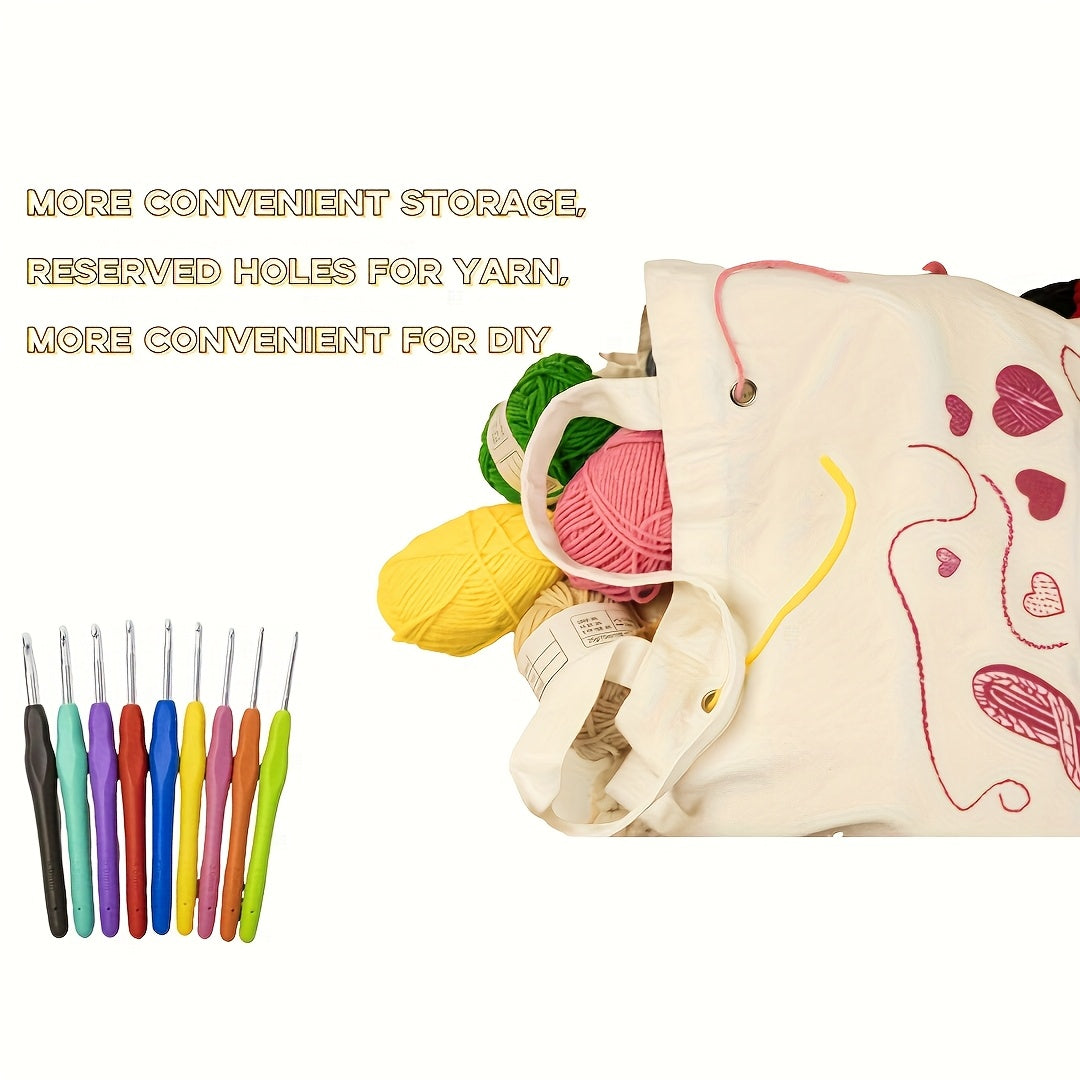 Complete Crochet Kit 73 Piece All In One Starter Bundle