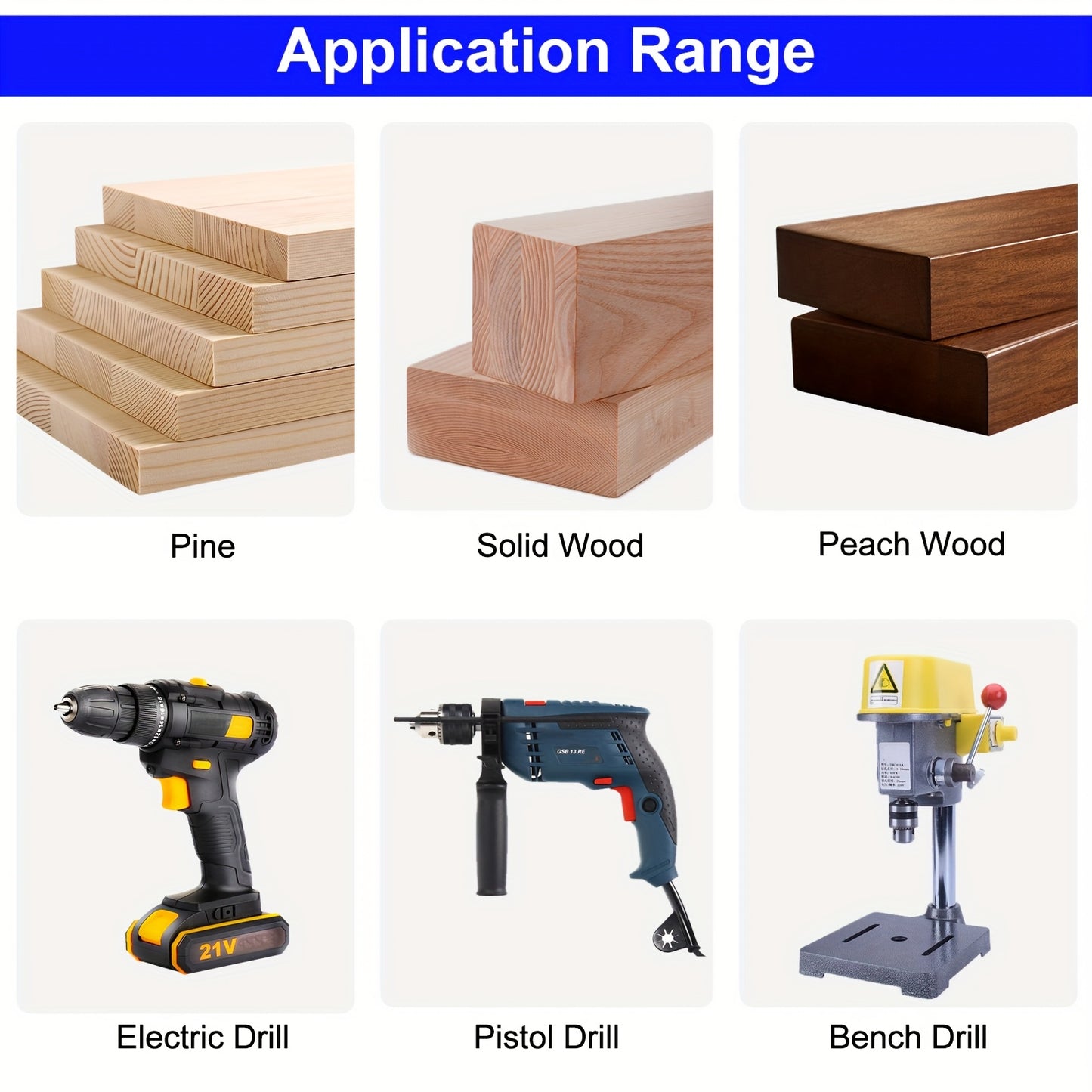 Wooden Bead Maker Drill Bit Set With Carbide Ball Blade