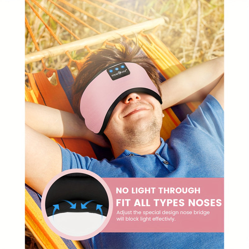 Wireless Sleep Eye Mask With Headphones And Type C Charging