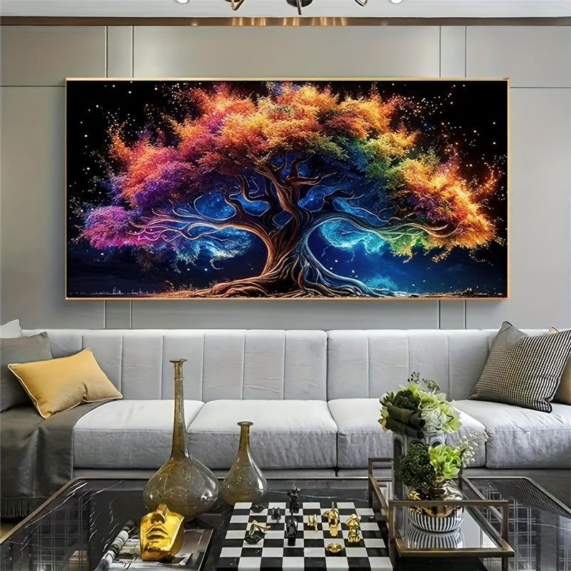 Large Diamond Art Painting Kit Tree Of Life Wall Decor