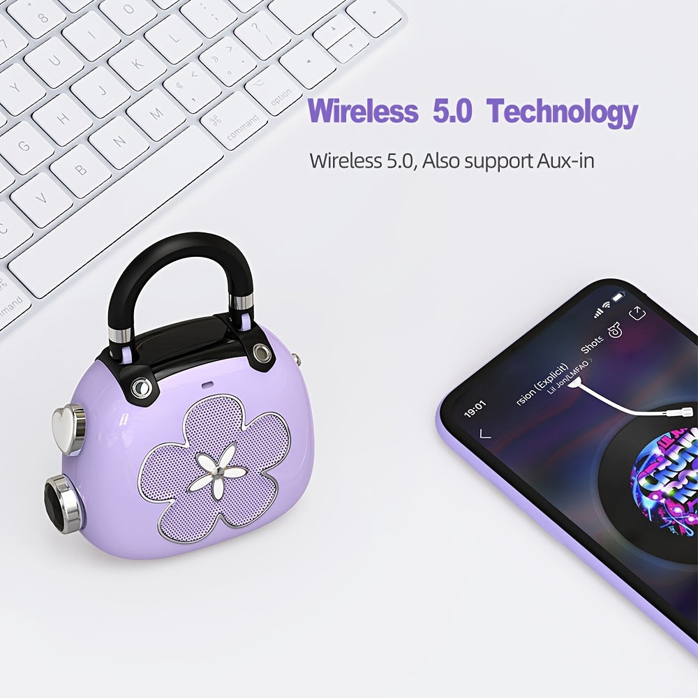 Mini Portable Wireless Speaker 5W Retro Style MP3 Gift Idea