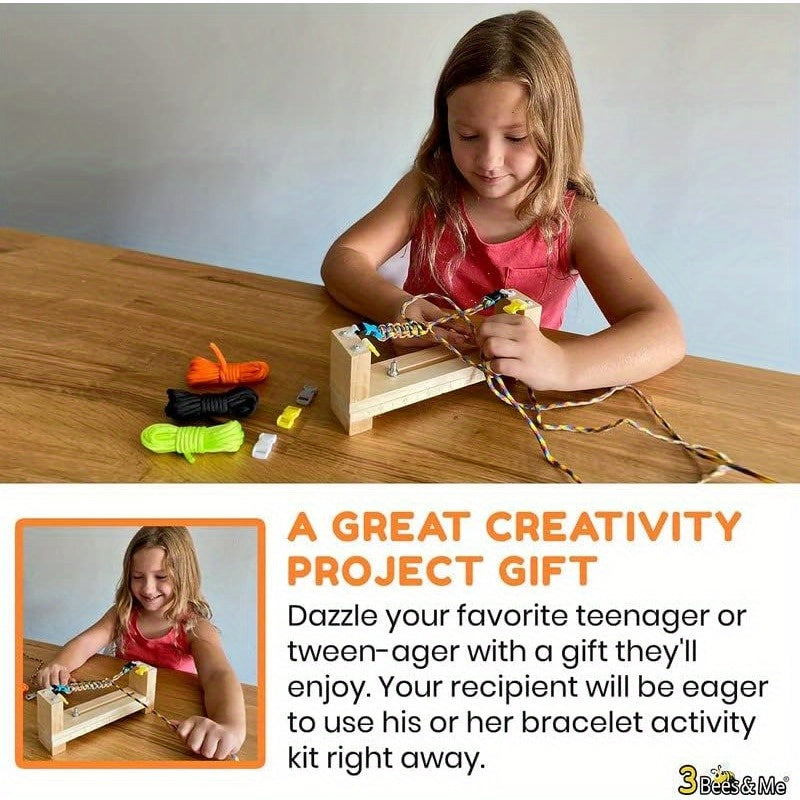 3 Bees And Me Paracord Bracelet DIY Kit For Teens Tweens