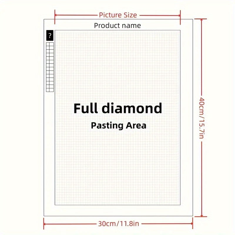 5D Round Full Diamond Painting Kit With Family Tree Design