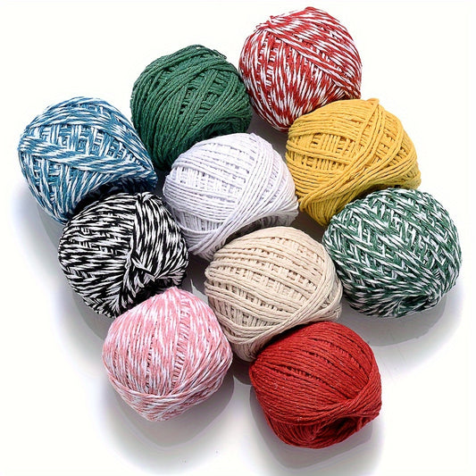1.5mm Colorful Cotton Cord Roll for DIY Jewelry Necklaces