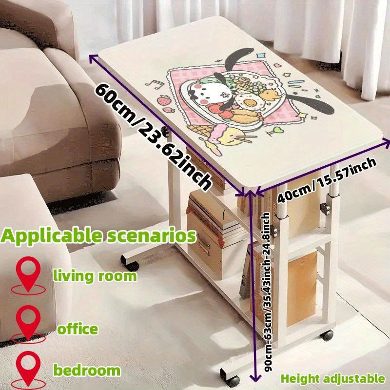 Sanrio Hello Kitty Adjustable Height Rolling Table