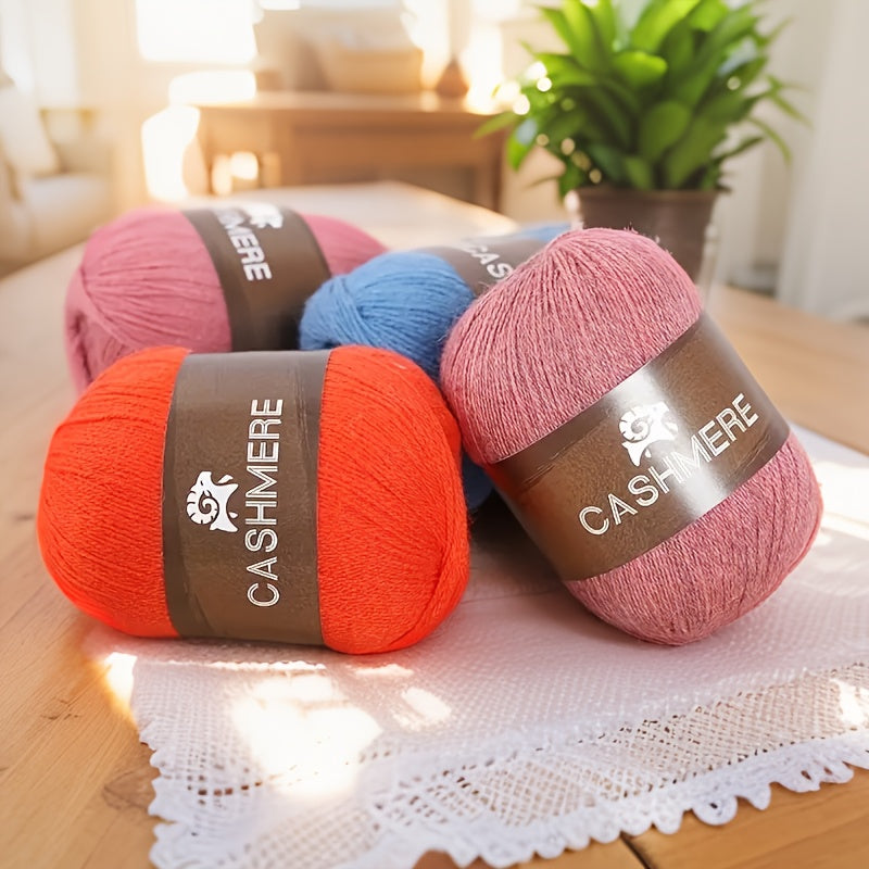 12 Pcs Premium Cashmere Yarn Anti Pill For Knitting
