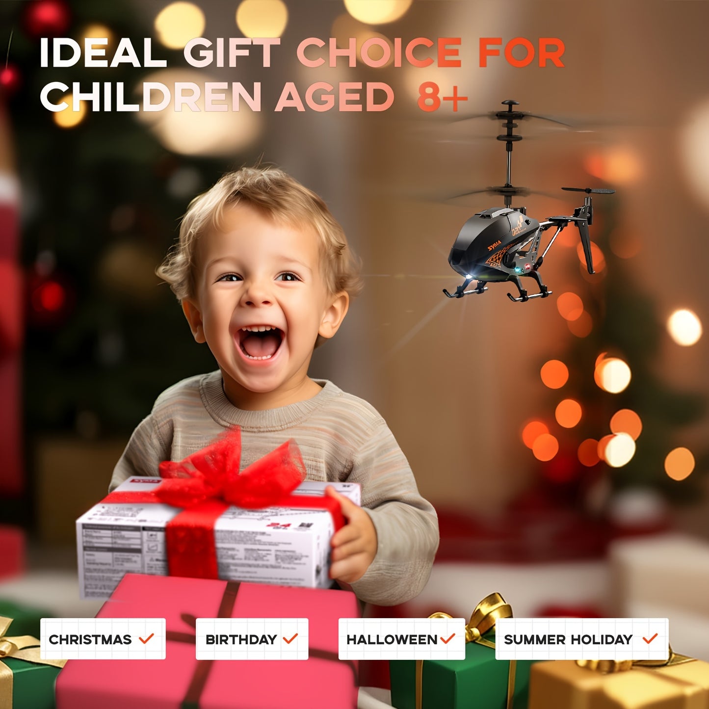SYMA Q20 RC Drone Helicopter With Altitude Hold For Kids