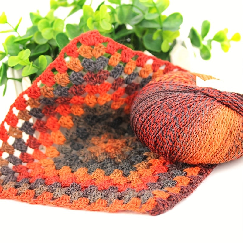 AB Gradient Wool Nylon Yarn 6pc 300g Self Stripe Crochet
