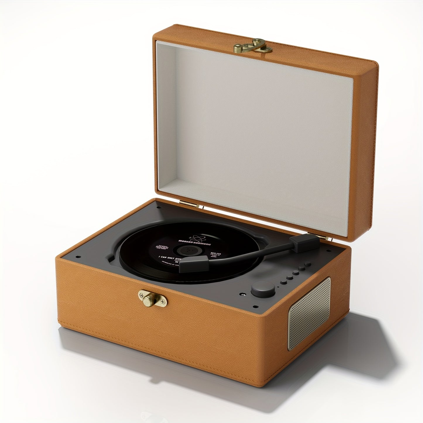 Yintiny Box Style CD Player With Built In Speakers Wireless