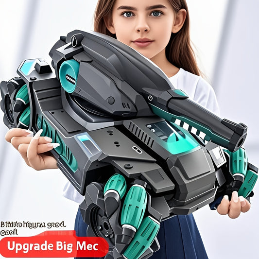 Upgraded 6 Wheel Drive Acrobatic Tank Toy for Kids